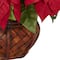 22&#x22; Potted Poinsettia with Decorative Planter